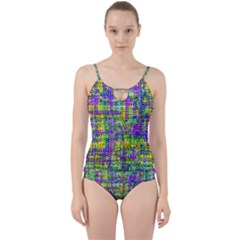 Mosaic Tapestry Cut Out Top Tankini Set by essentialimage