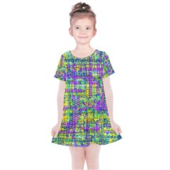 Mosaic Tapestry Kids  Simple Cotton Dress by essentialimage