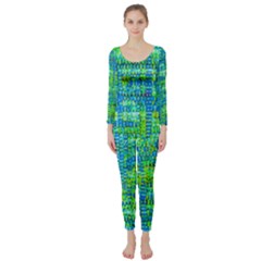 Mosaic Tapestry Long Sleeve Catsuit by essentialimage