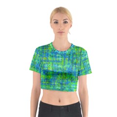 Mosaic Tapestry Cotton Crop Top