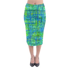 Mosaic Tapestry Midi Pencil Skirt by essentialimage