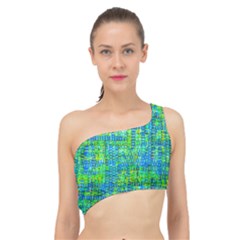 Mosaic Tapestry Spliced Up Bikini Top  by essentialimage