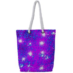 Privet Hedge With Starlight Full Print Rope Handle Tote (small) by essentialimage