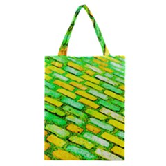 Diagonal Street Cobbles Classic Tote Bag by essentialimage