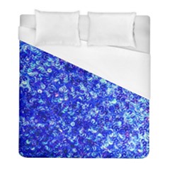 Blue Sequin Dreams Duvet Cover (full/ Double Size) by essentialimage