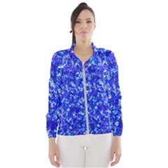 Blue Sequin Dreams Women s Windbreaker by essentialimage