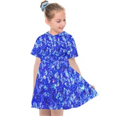 Blue Sequin Dreams Kids  Sailor Dress by essentialimage