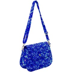 Blue Sequin Dreams Saddle Handbag by essentialimage