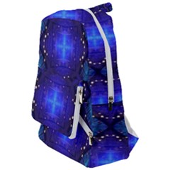 Blue Ornate Travelers  Backpack by Dazzleway