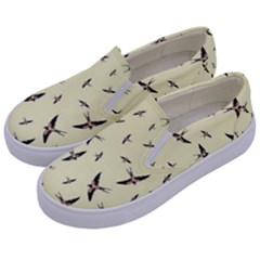 Summer Skies - By Larenard Kids  Canvas Slip Ons by LaRenard