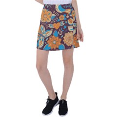 Butterfly And Flowers Tennis Skirt by goljakoff