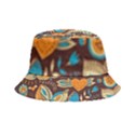 Butterfly and flowers Inside Out Bucket Hat View5