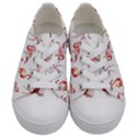 Rose flamingos Kids  Low Top Canvas Sneakers View1