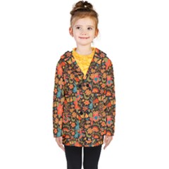 Khokhloma Kids  Double Breasted Button Coat by goljakoff