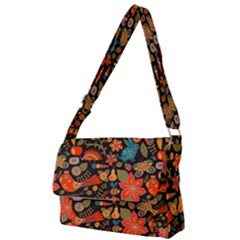 Khokhloma Full Print Messenger Bag (s) by goljakoff