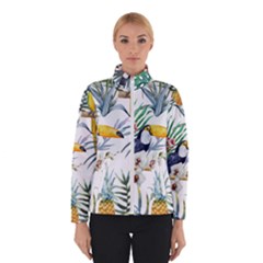 Tropical flowers Winter Jacket