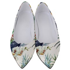 Tropical flowers Women s Low Heels