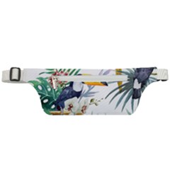 Tropical flowers Active Waist Bag