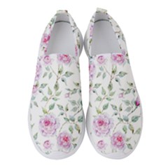 Rose Flowers Women s Slip On Sneakers by goljakoff
