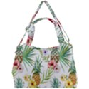 Tropical pineapples Double Compartment Shoulder Bag View1