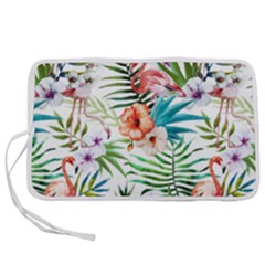 Tropical Flamingo Pen Storage Case (m) by goljakoff