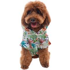 Tropical Flamingo Dog Coat by goljakoff