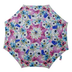 Purple Flowers Hook Handle Umbrellas (small)