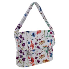 Flowers Buckle Messenger Bag by goljakoff