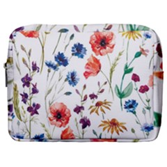 Flowers Make Up Pouch (large) by goljakoff