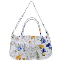 Summer Flowers Removal Strap Handbag by goljakoff