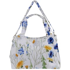 Summer Flowers Double Compartment Shoulder Bag by goljakoff