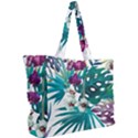 Tropical flowers Simple Shoulder Bag View2