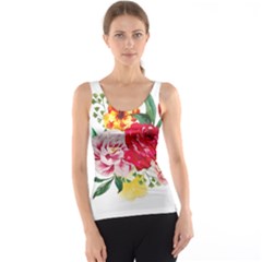 Garden Flowers Tank Top by goljakoff