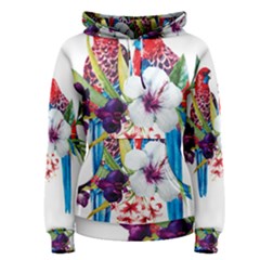 Tropical Parrots Women s Pullover Hoodie by goljakoff