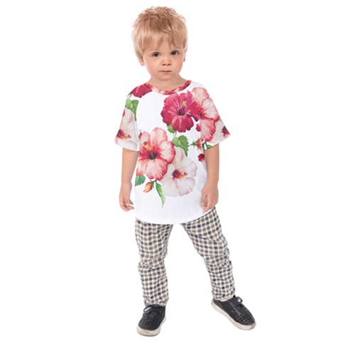 Flawers Kids  Raglan Tee by goljakoff