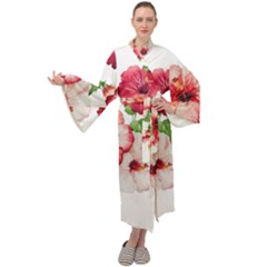 Flawers Maxi Velour Kimono by goljakoff