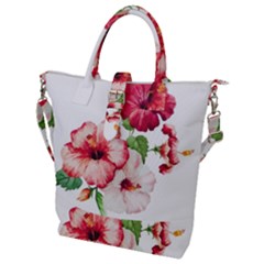 Flawers Buckle Top Tote Bag by goljakoff
