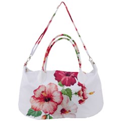 Flawers Removal Strap Handbag