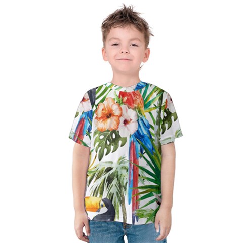 Jungle Kids  Cotton Tee by goljakoff