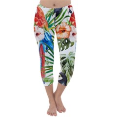 Jungle Capri Winter Leggings  by goljakoff