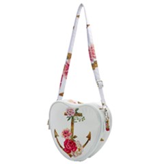 Flowers Anchor Heart Shoulder Bag by goljakoff