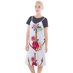 Flowers Anchor Camis Fishtail Dress by goljakoff