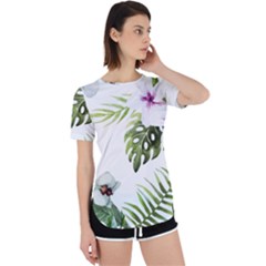 Flowers Perpetual Short Sleeve T-shirt by goljakoff
