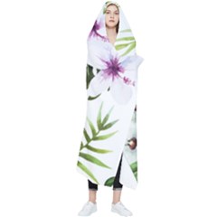 Flowers Wearable Blanket by goljakoff