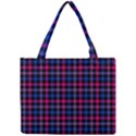 Bisexual Pride Checkered Plaid Mini Tote Bag View1