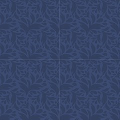 Blue Ornamental Pattern  by FloraaplusDesign