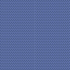 Blue Knitted Pattern 