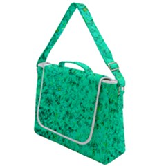 Aqua Marine Glittery Sequins Box Up Messenger Bag by essentialimage