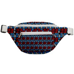 Red And Blue Fanny Pack by Sparkle