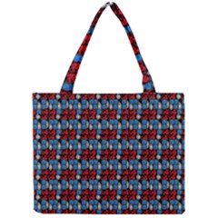 Red And Blue Mini Tote Bag